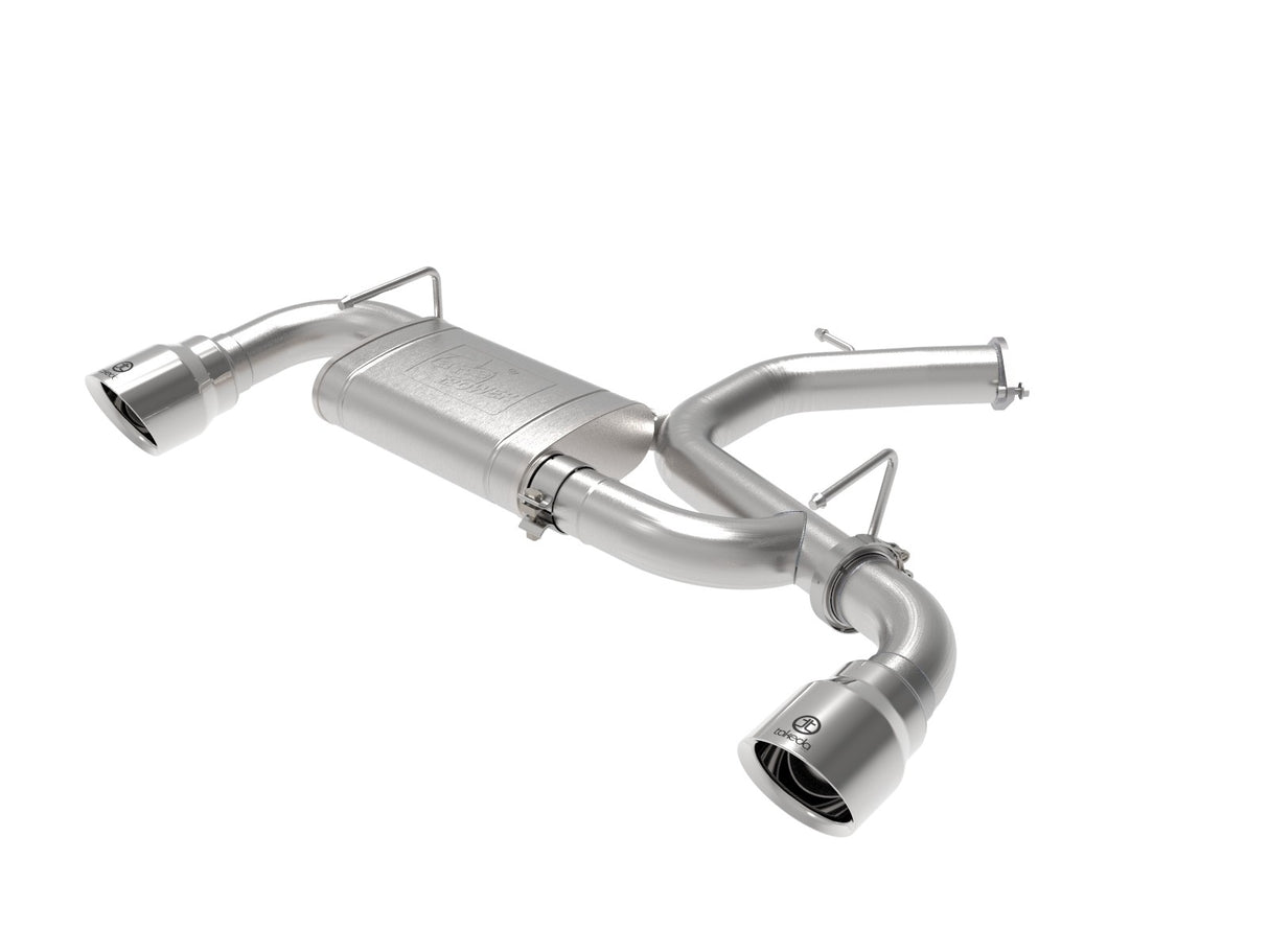 Takeda® (19-20) Veloster N 3" 304SS Axle-Back System (Non-Performance Package Models)