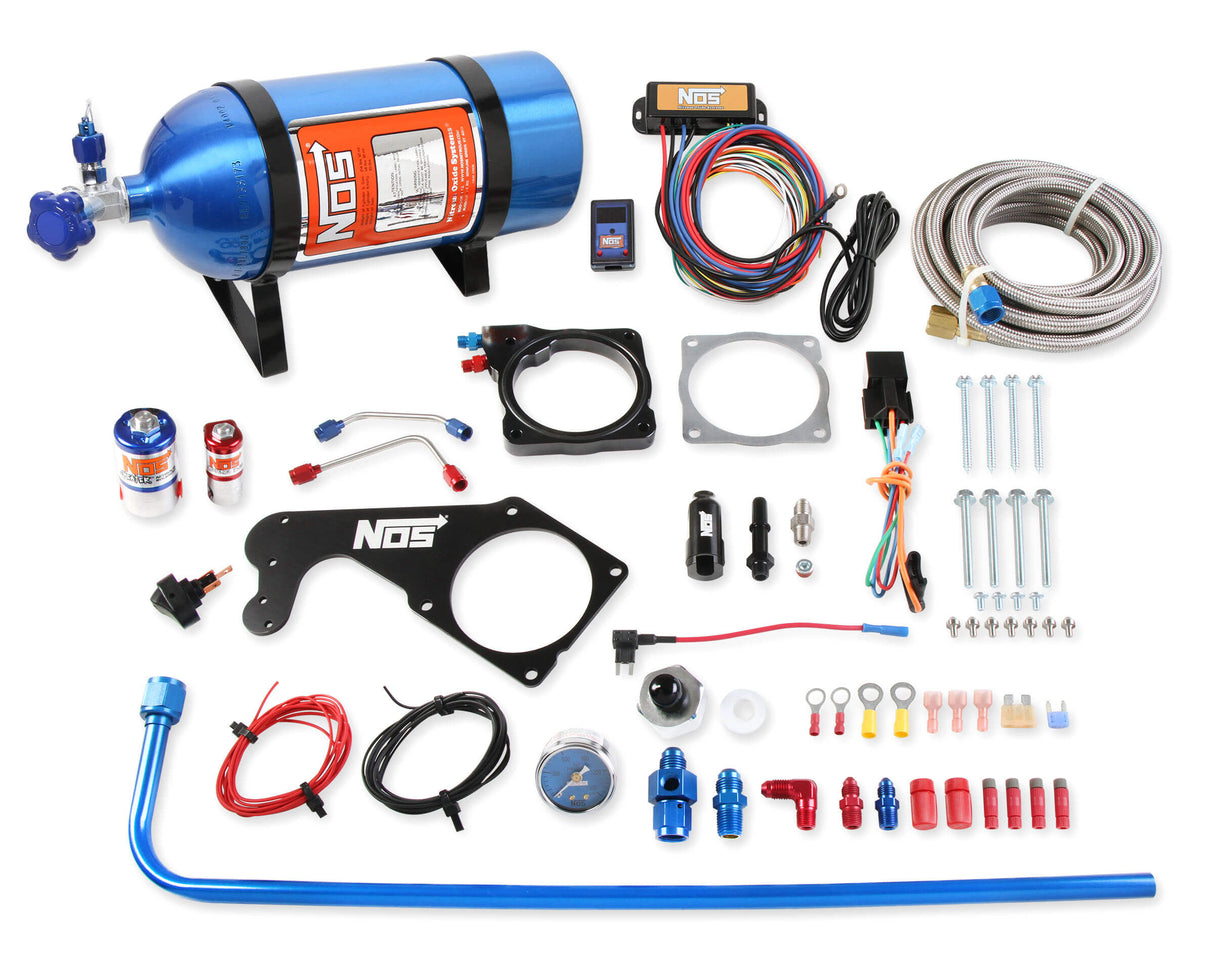 NOS® (15-20) Hellcat/Trackhawk Wet Plate Nitrous Oxide System W/ 10 lb. Bottle