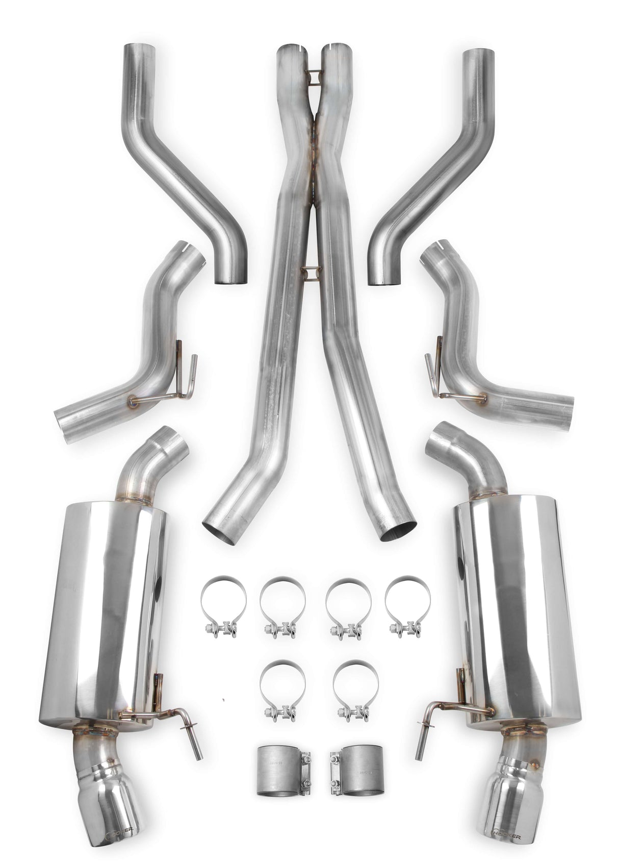 Hooker® (15-17) Mustang GT 5.0L Header-Back Exhaust System