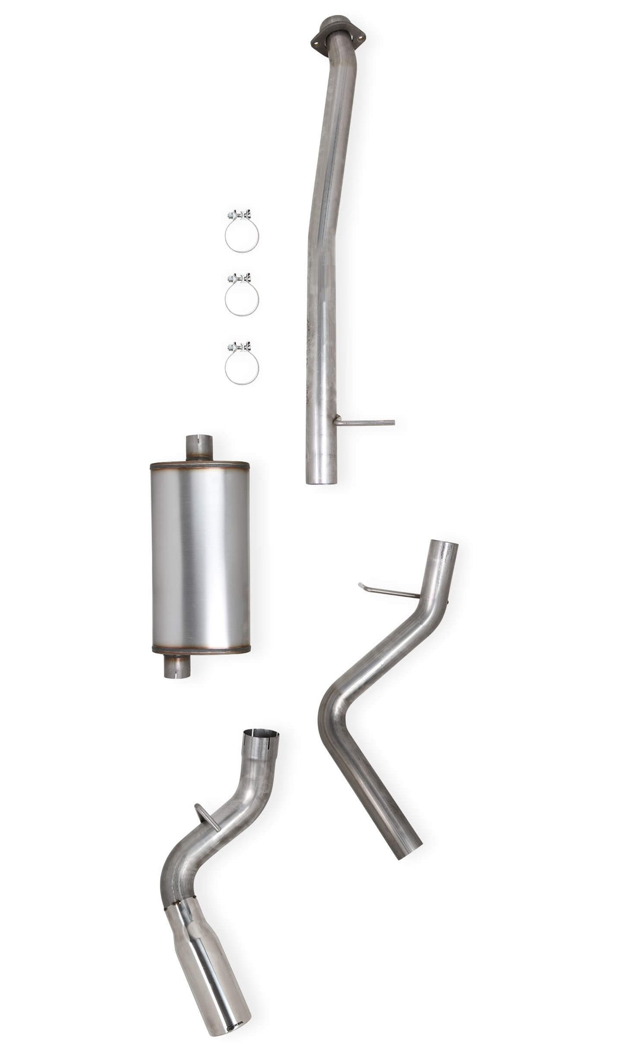 Hooker® (04-07) Silverado/Sierra 409SS 3" Cat-Back System (Crew/Ext Cab-143" WB)