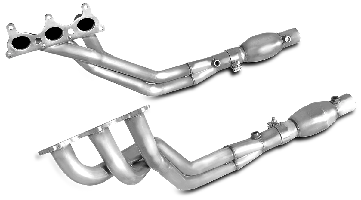 American Racing Headers® (10-11) Camaro V6 304SS 1.75" x 2.5" Shorty Headers with Mid-Pipes