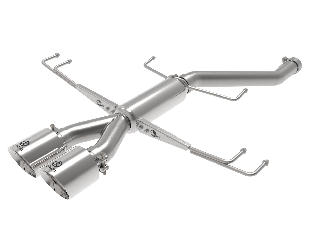 Takeda® (17-21) Civic Type-R 304SS 2-1/2" Axle-Back System with 4.5" OD Tips