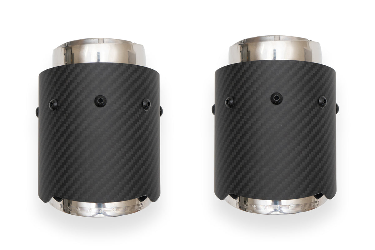 FabSpeed® (16-20) McLaren 570S / 570GT / 540C Deluxe Bolt-On Dual Carbon Fiber Tips
