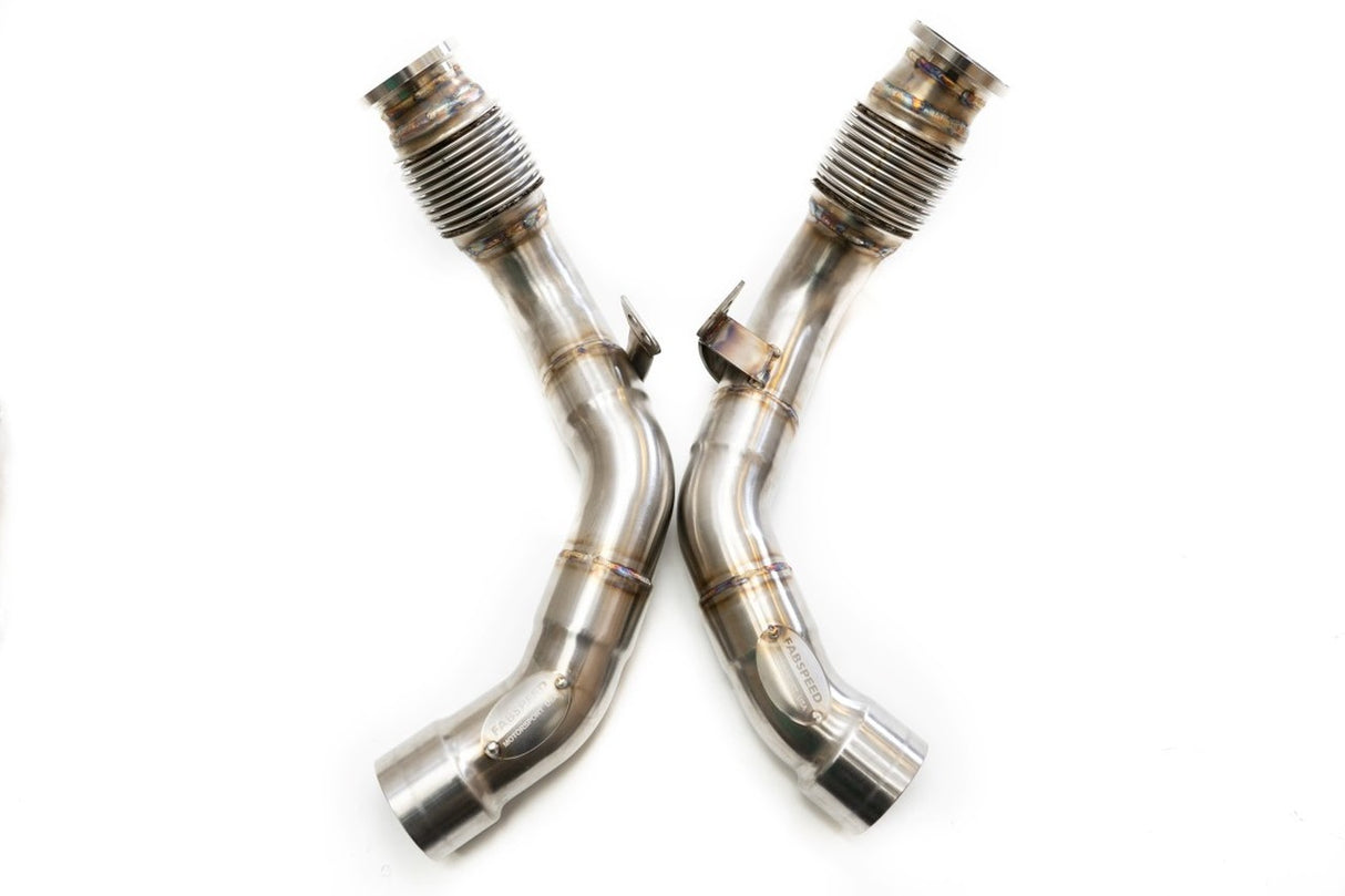 FabSpeed® (17-20) BMW M5 F90 Secondary Cat Bypass Pipes