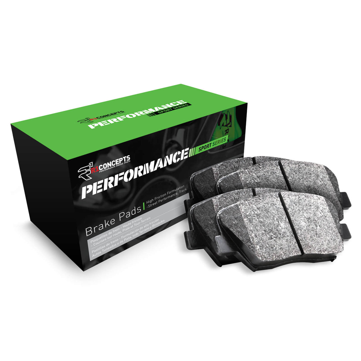 R1 Concepts® (15-18) Audi Q3/Quattro Performance Sport Series Brake Pads