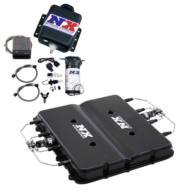 Nitrous Express® GM LT4 Water/Methanol System with Billet Supercharger Lid - 10 Second Racing