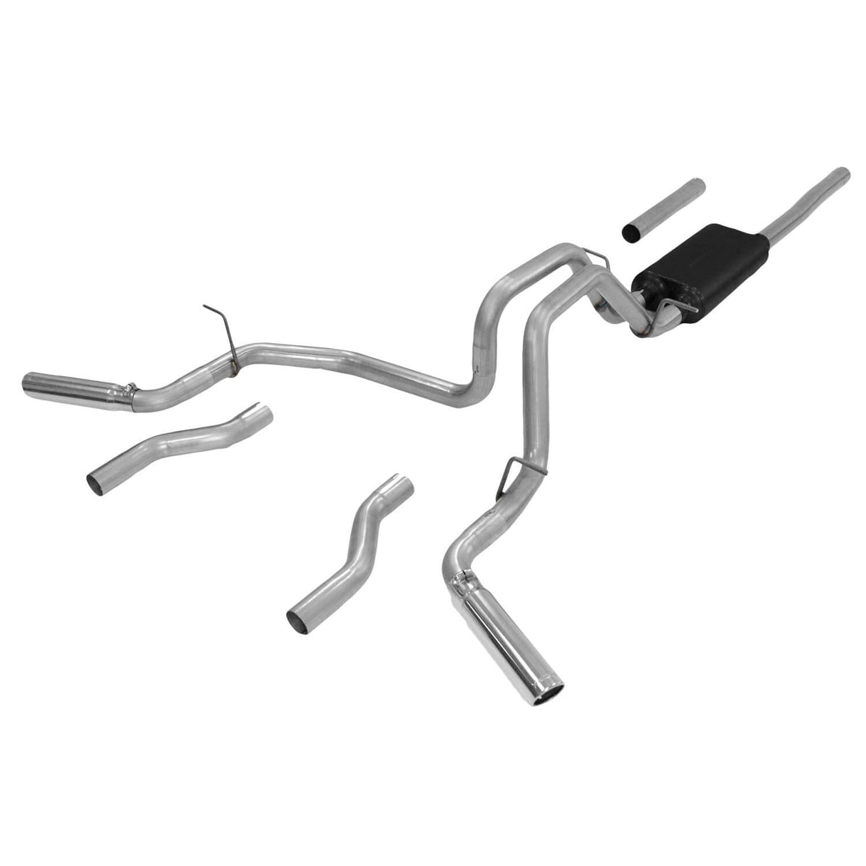 Flowmaster® (07-13) Silverado/Sierra 409SS Force II Cat-Back System (Crew/Ext Cab)