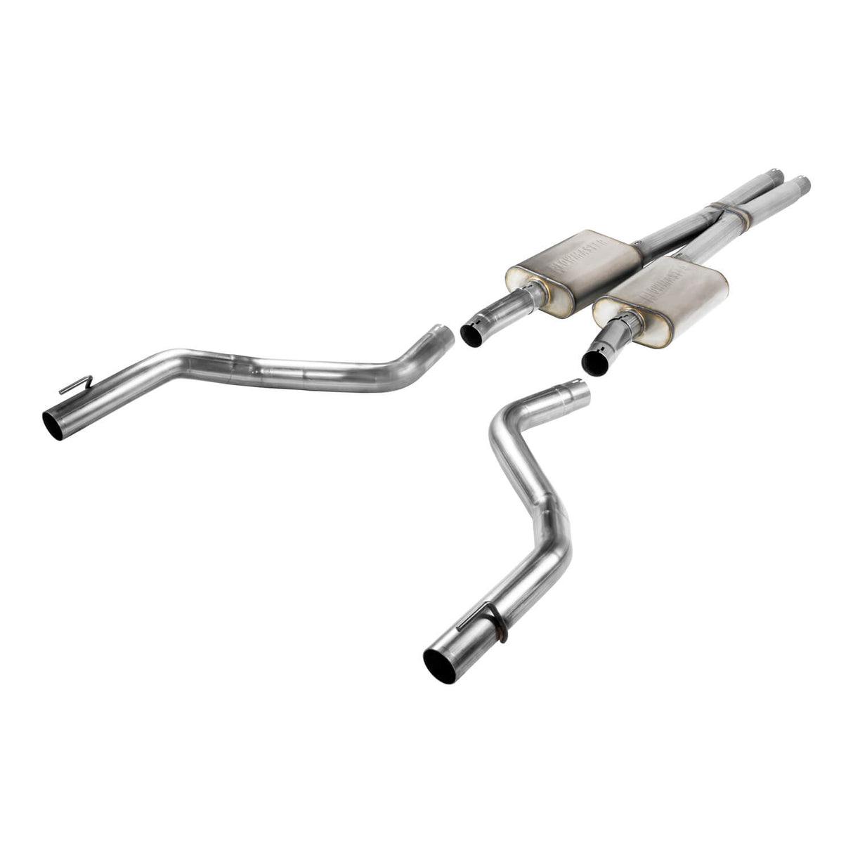 Flowmaster® 717778 - FlowFX™ 409 SS Cat-Back Exhaust System with Split Rear Exit
