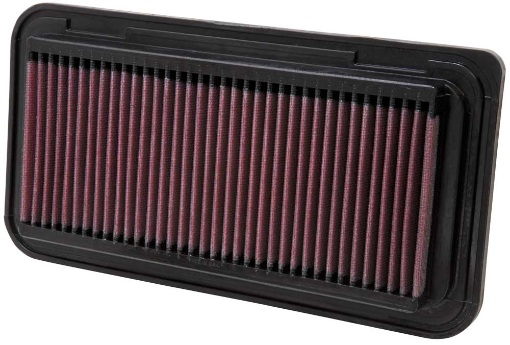 K&N® 33-2300 - 33 Series Panel Red Air Filter (11.375" L x 5.875" W x 1.063" H)