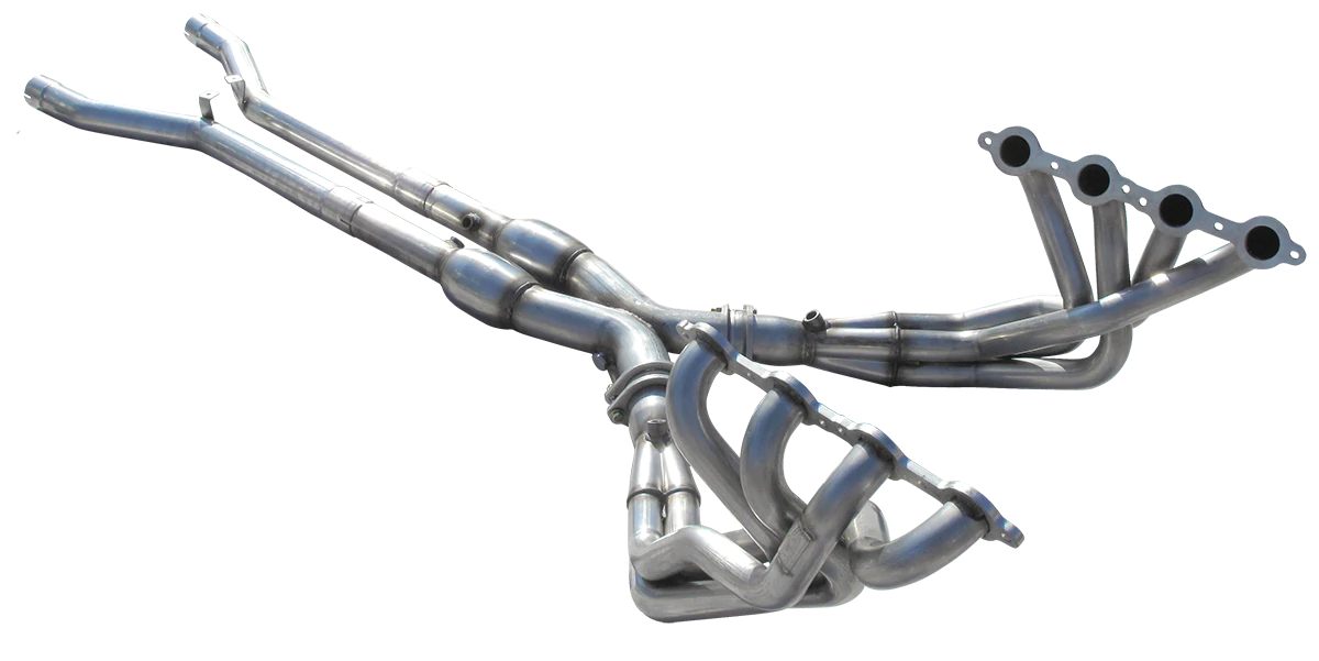 American Racing Headers® (05-08) Corvette C6 304SS 3" Long Tube Headers with X-Pipe