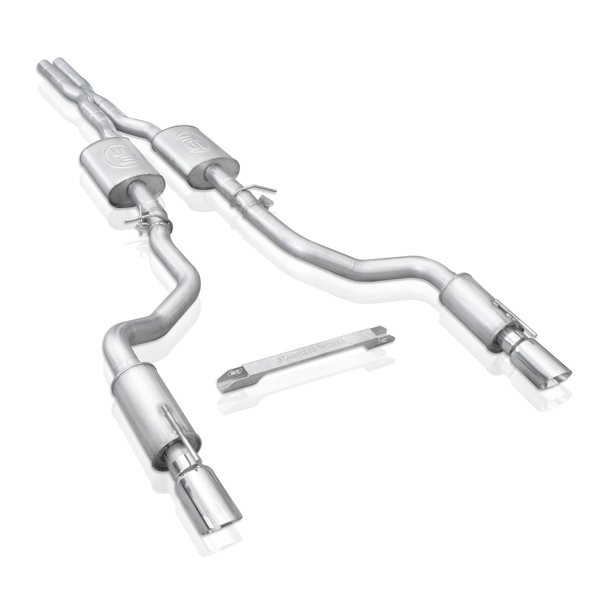 Stainless Works® - (15-20) Charger 6.2L/6.4L Cat-Back Exhaust System