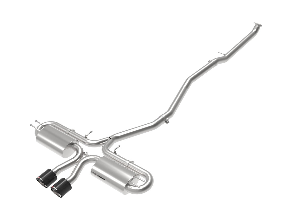 Takeda® (17-20) Civic Si Coupe 3" to 2-1/2" 304SS Cat-Back System