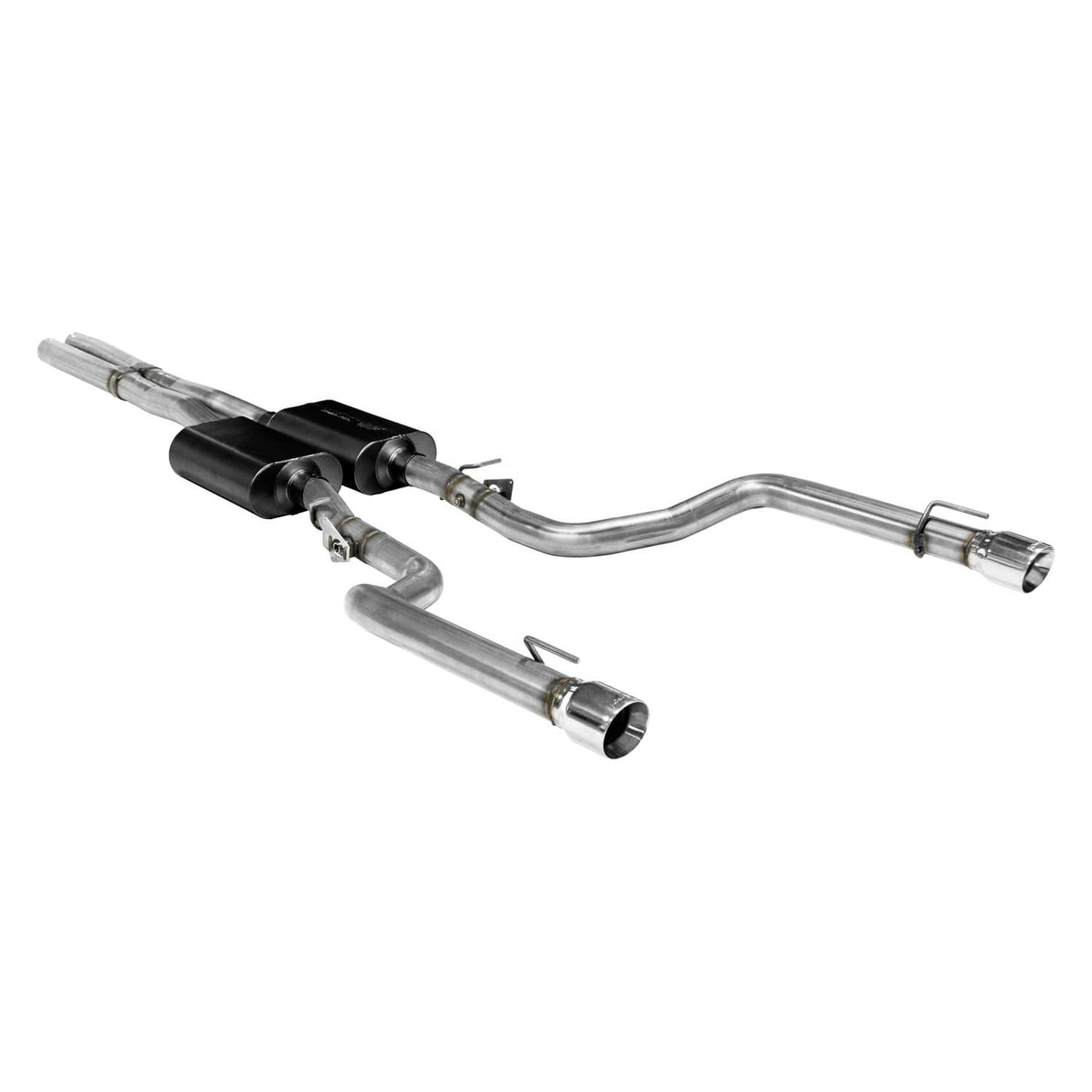 Flowmaster® (15-20) Charger SRT American Thunder™ 409 SS Cat-Back Exhaust System with Split Rear Exit
