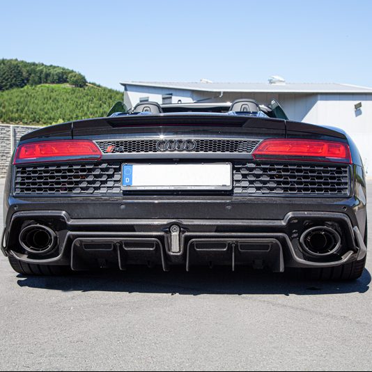 Capristo® (15-23) Audi R8 Facelift Carbon Fiber Rear Diffuser