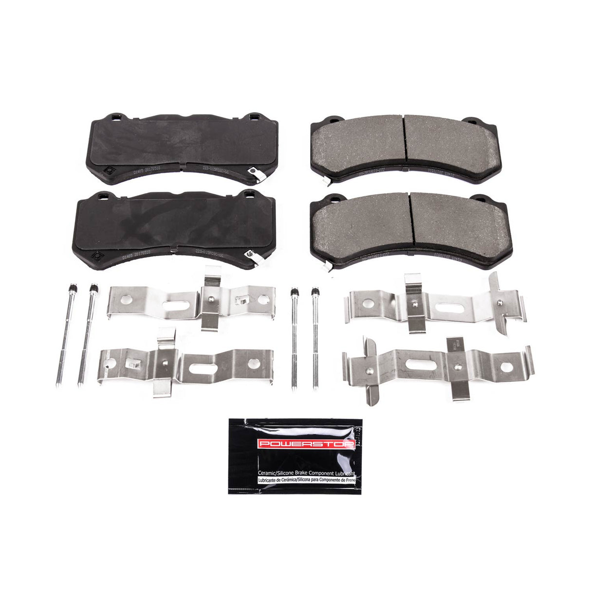 Power Stop® (12-23) WK2 SRT Z23 Evolution Sport Carbon-Fiber Ceramic Brake Pads