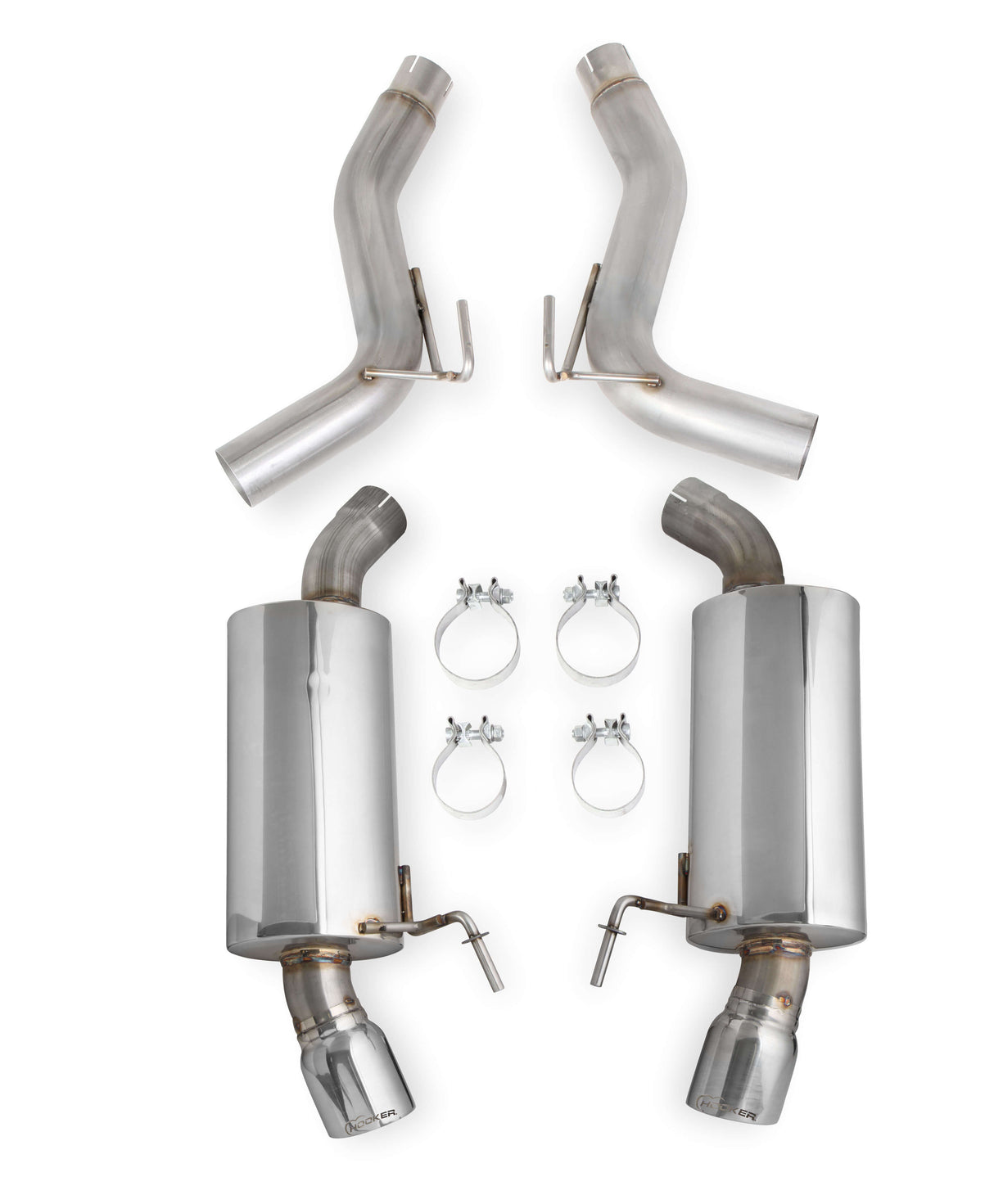 Hooker® Blackheart (15-17) Mustang GT 5.0L Axle-Back Exhaust System