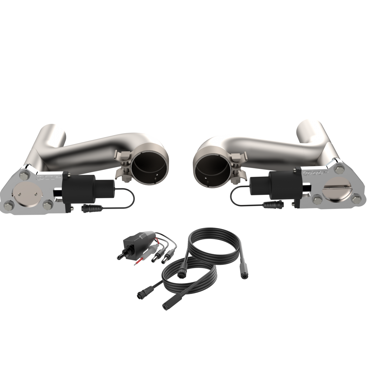 QTP® (10-15) Camaro SS 304SS 2.5" Valvetronic Aggressor Mid-Pipes