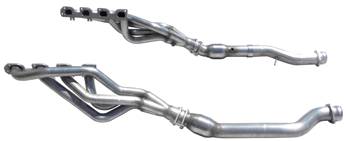 American Racing Headers® Durango Hellcat 304SS 3" Long Tube Headers with Mid-Pipes