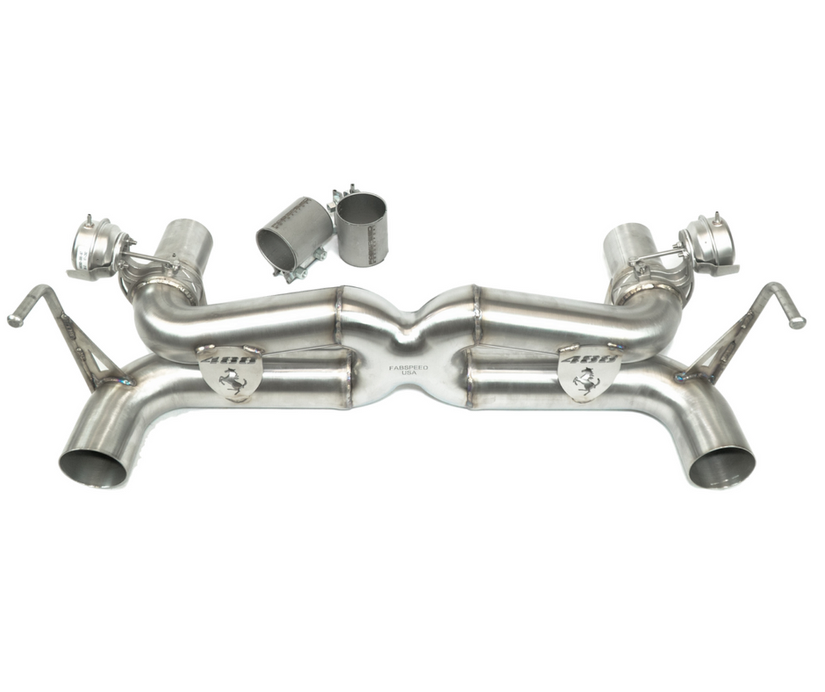 FabSpeed® (15-20) Ferrari 488 Valvetronic Dual Tone Exhaust System