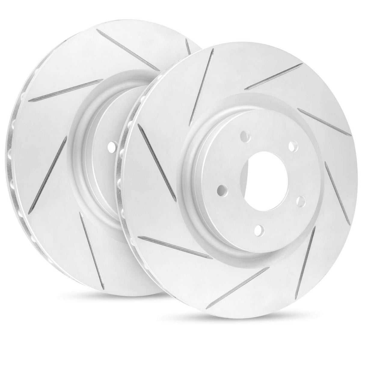 R1 Concepts® (14-20) Acura MDX GEOMET® Slotted Vented Front Brake Rotors