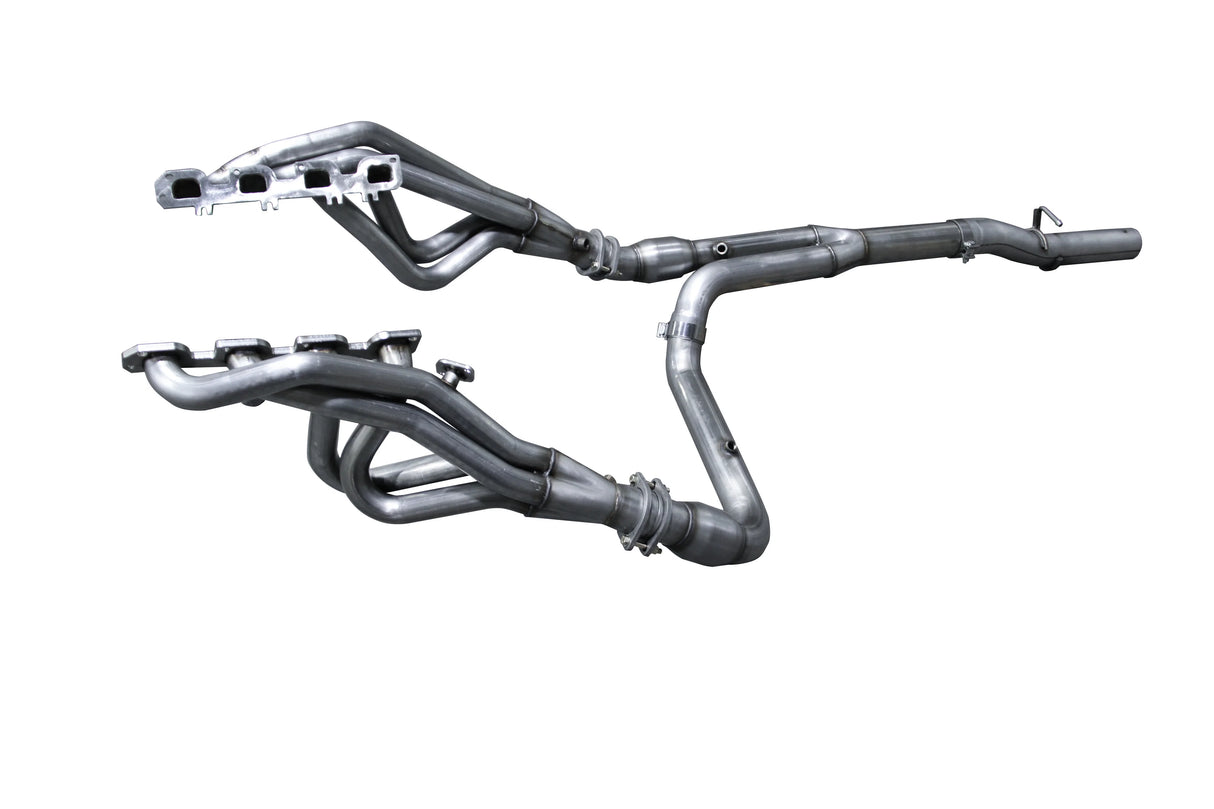 American Racing Headers® (14-23) RAM 2500/3500 304SS 1-3/4" x 3" Long Tube Headers with Mid-Pipes