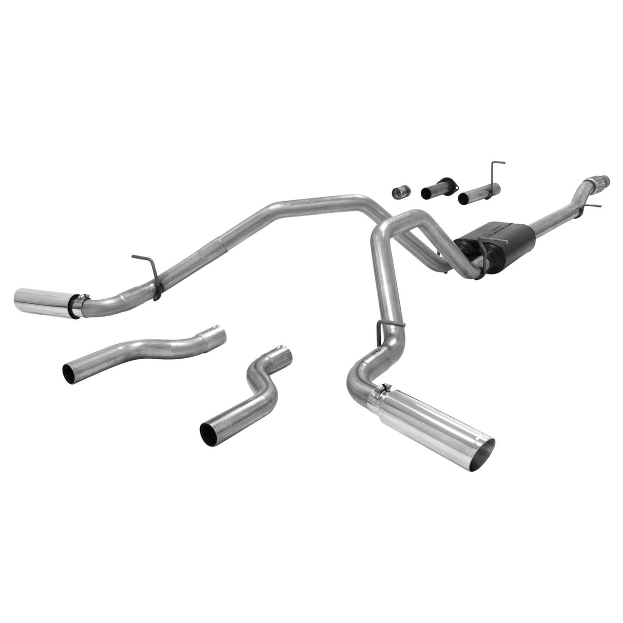 Flowmaster® (07-13) Silverado/Sierra 409SS American Thunder Cat-Back System (143.5"/157.5" WB)