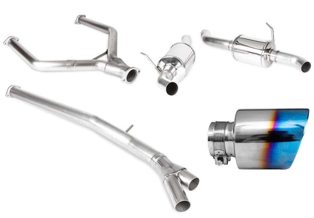 Stillen® (16-23) Infiniti Q50 304SS 3" Cat-Back System with Scorched Tips