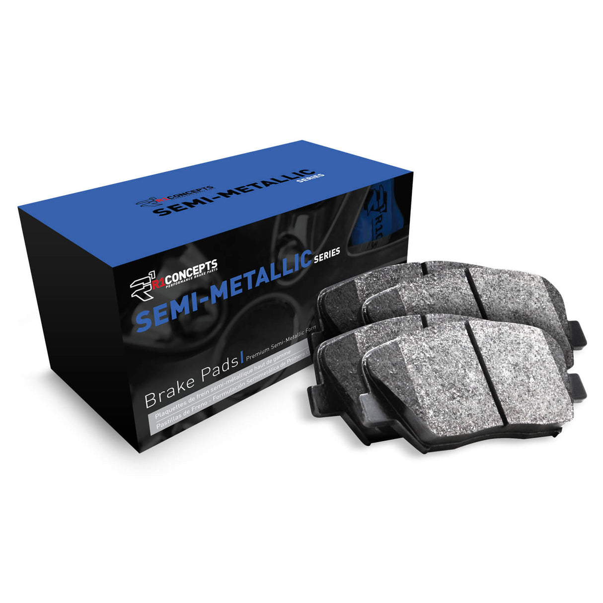 R1 Concepts® (11-23) WK2 V6 Semi-Metallic Series Brake Pads