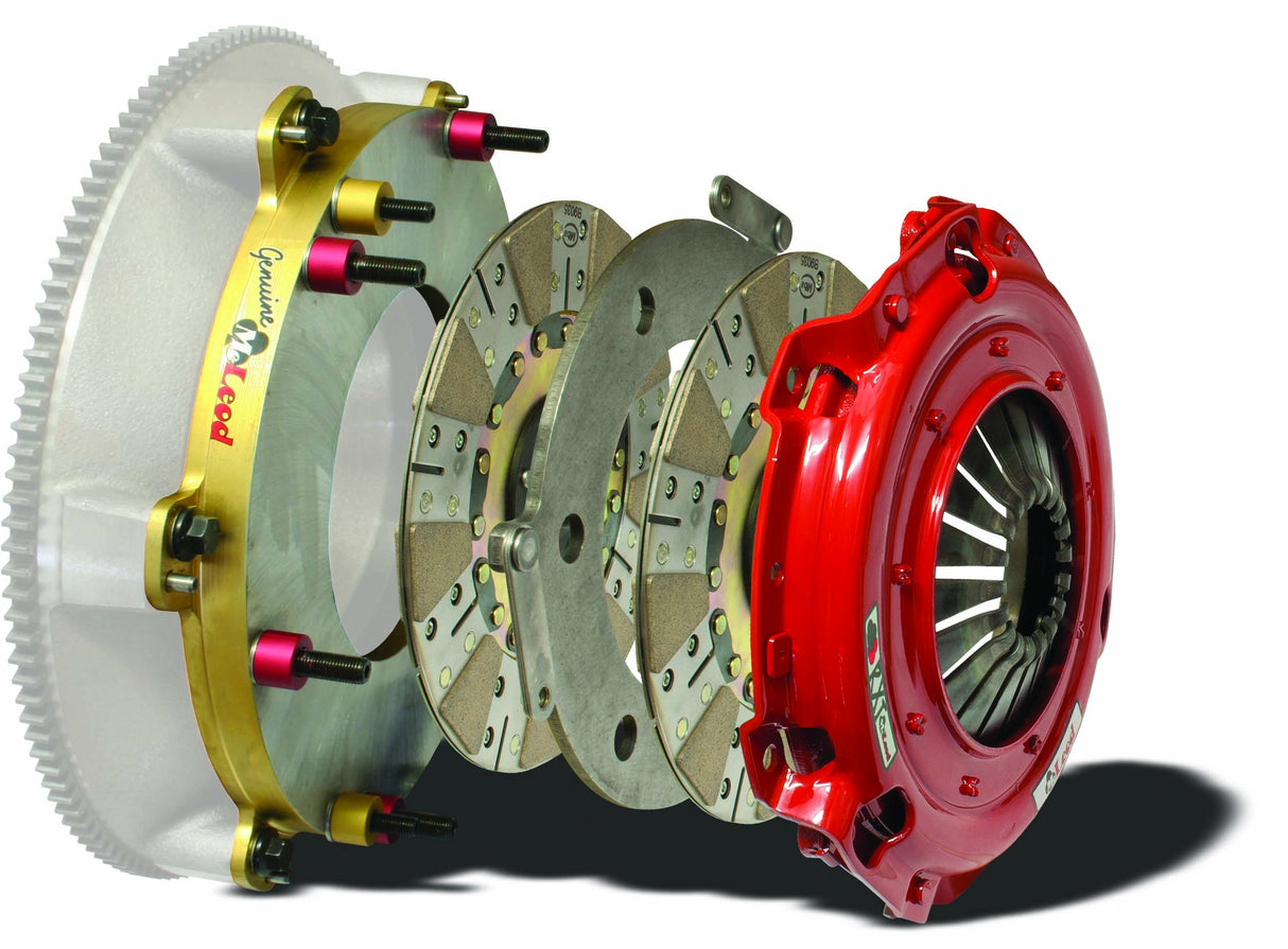 McLeod Racing® (05-21) Challenger/Viper/GT500 RXT Twin Disc Clutch Kit (Steel Base Plate) - 10 Second Racing