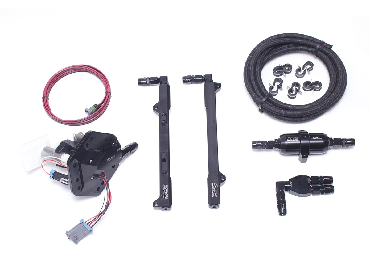 Fore Innovations® (99-04) Mustang SN95 2V L2 Returnless Fuel System - 10 Second Racing