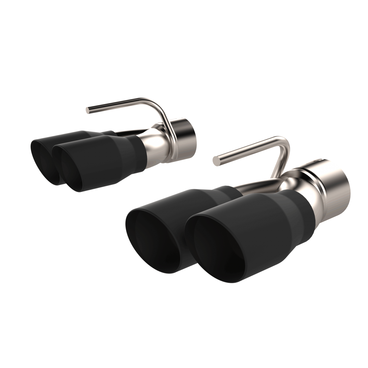 QTP® (15-23) Challenger SRT 304SS 3.5" OD Quad Tip Adapter