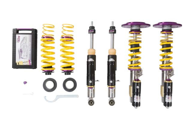 KW® (14-20) BMW M3/M4 0.6" x 1.6" - 0.8" x 1.8" Clubsport 3-Way Coilover Kit (WITHOUT ADAPTIVE SUSPENSION)