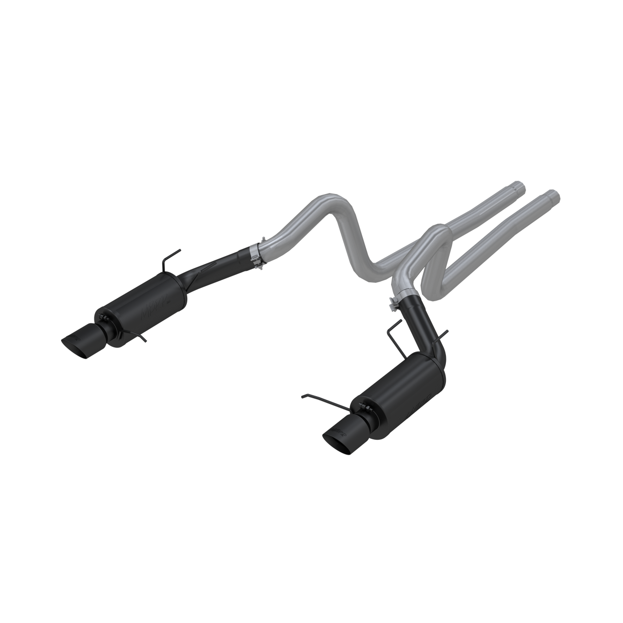MBRP® (11-14) Mustang GT 3" Street Series 409SS Cat-Back System with 4" OD Tips - 10 Second Racing