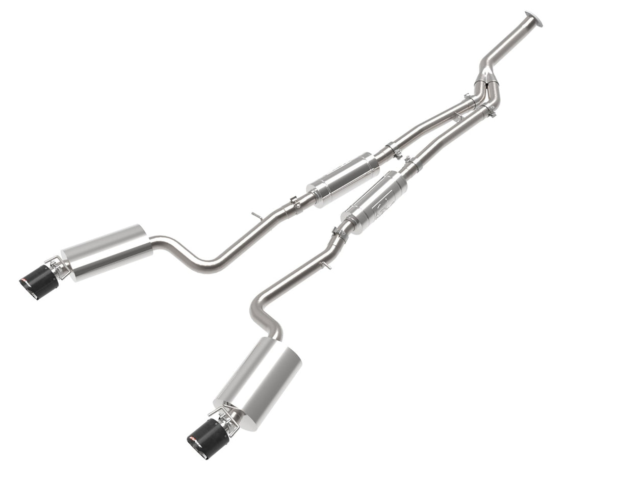 Takeda® (16-23) Lexus IS200t/IS300 2.0L 3" to 2.5" 304SS Cat-Back Exhaust