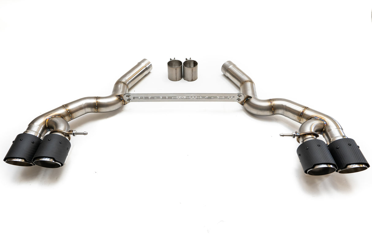 FabSpeed® (17-20) BMW M5 F90 Valvetronic Exhaust System with Quad Style Tips