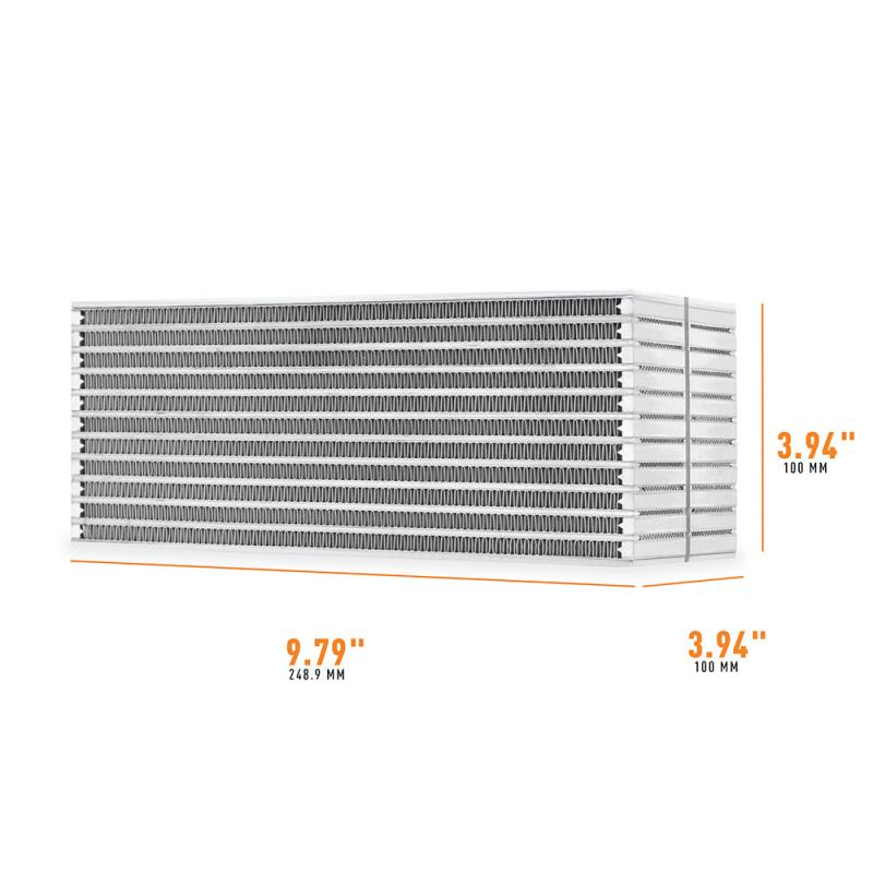 Mishimoto® Universal 9.79" x 3.94" x 3.94" Air-To-Water Race Intercooler Core