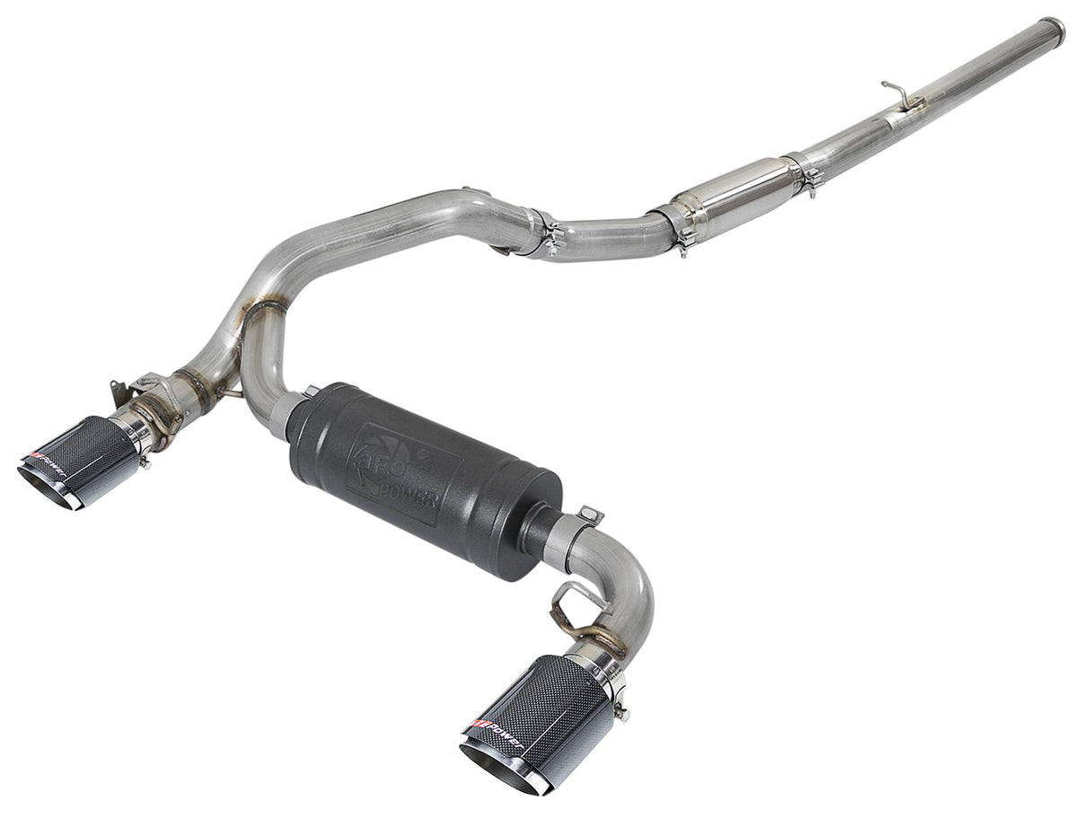 Takeda® (16-18) Focus RS EcoBoost 3" 304SS Cat-Back System