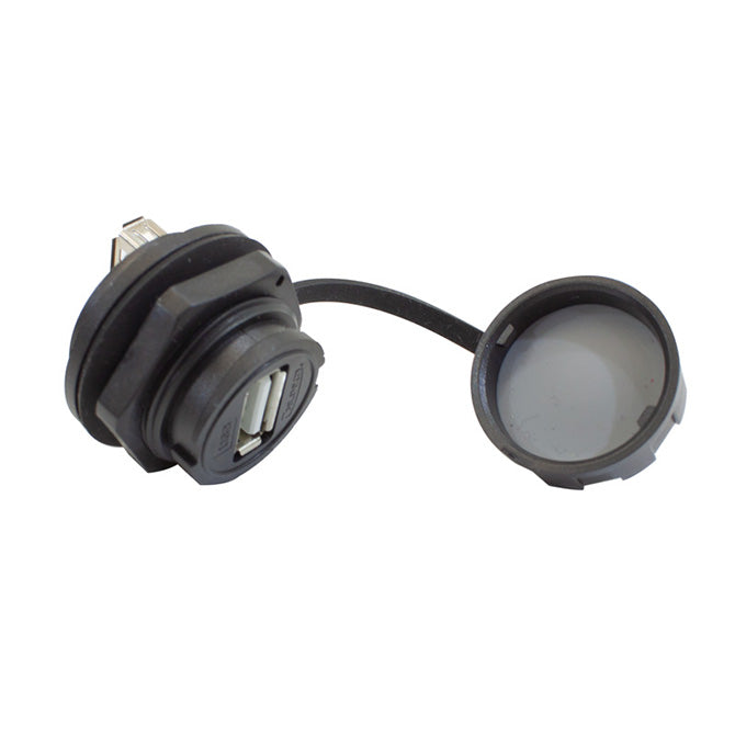 Nitrous Express® USB Bulkhead Socket - 10 Second Racing