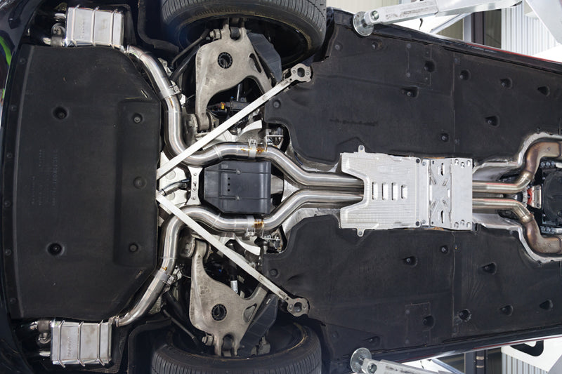 Capristo® (11-18) Bentley Continental GT W12 Valved Exhaust with Mid-Pipes (CES3)