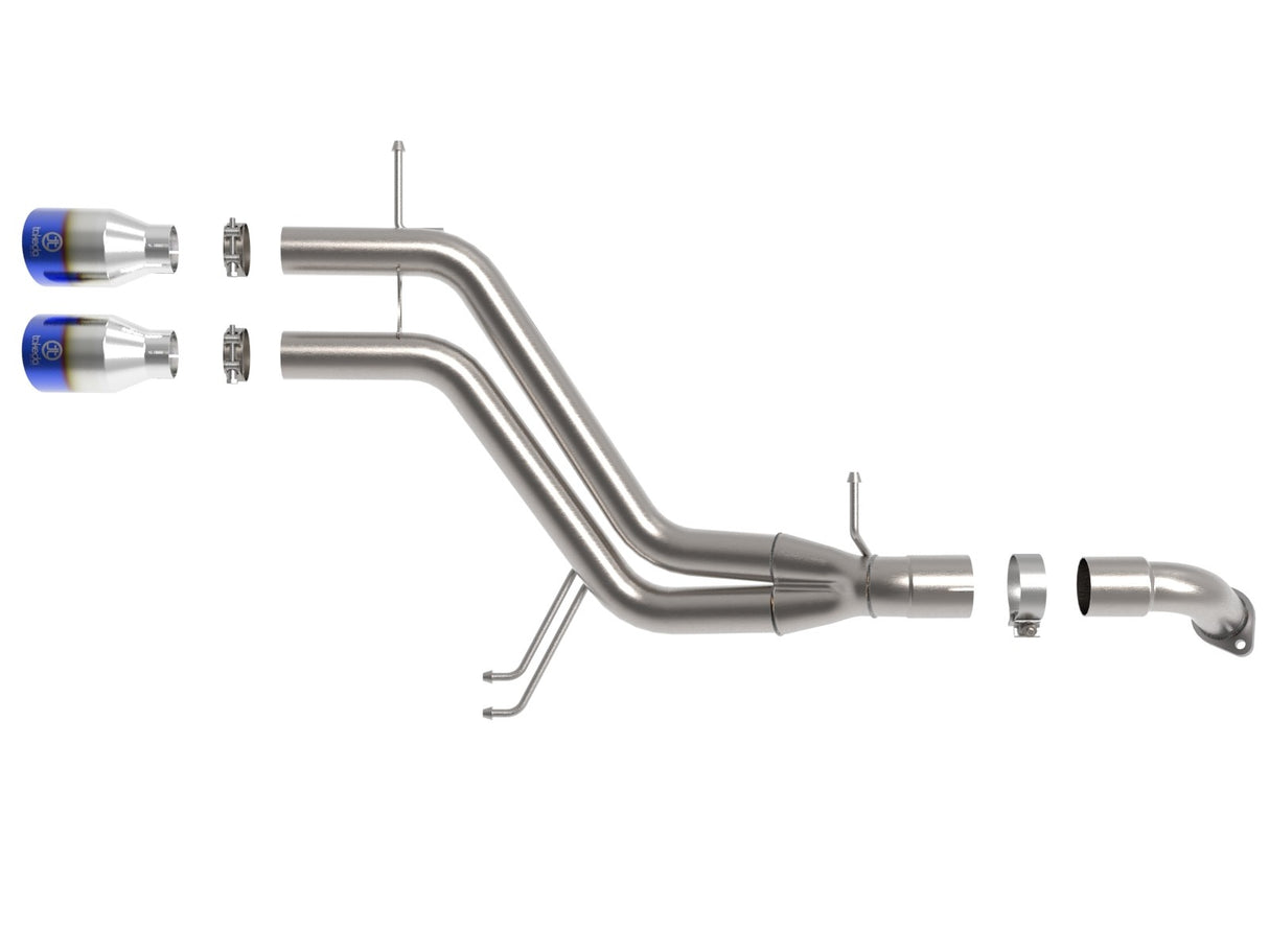 Takeda® (13-17) Hyundai Veloster 2.5" 304SS Axle-Back System