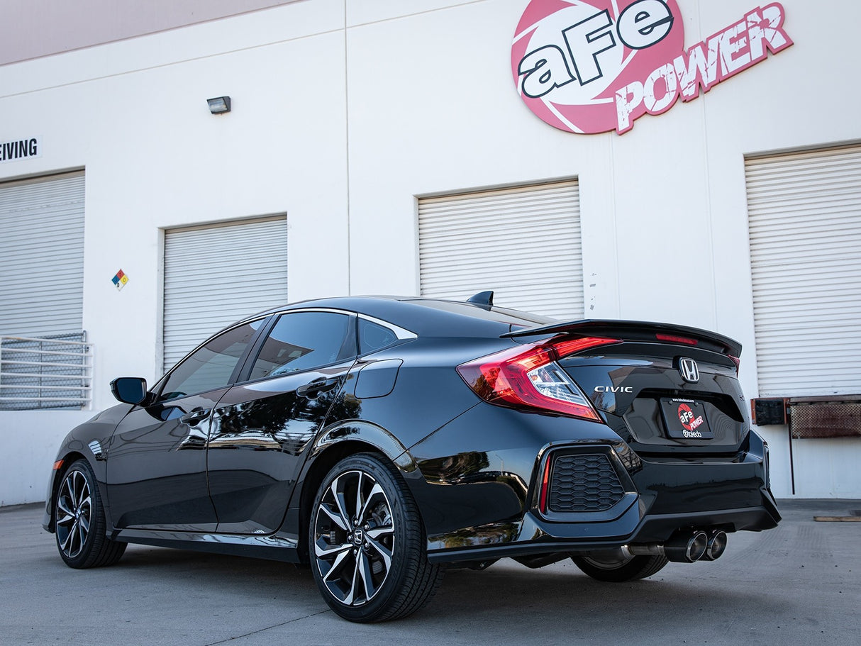 Takeda® (17-20) Civic Si Sedan 2-1/2" 304SS Cat-Back System