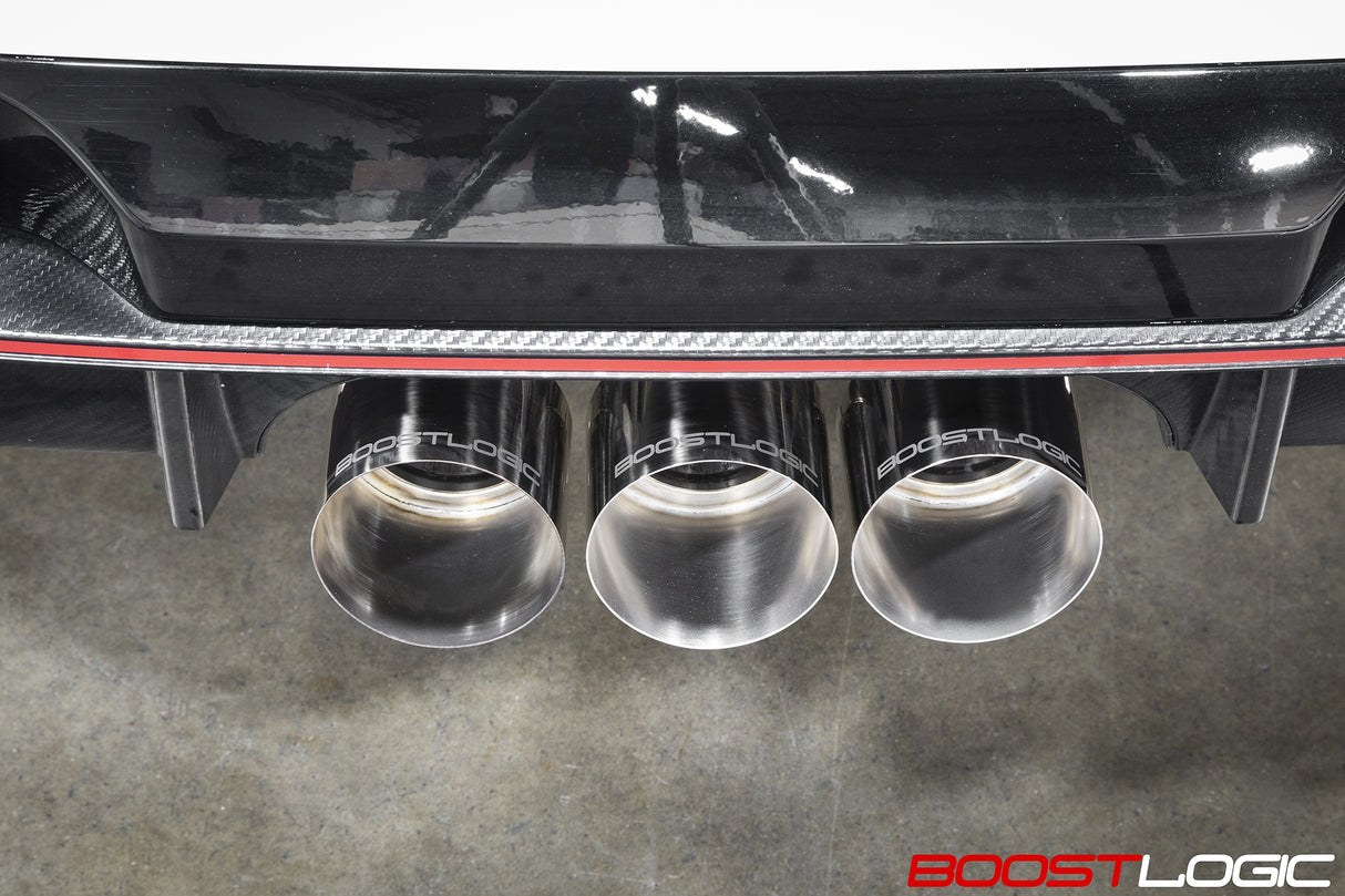 Boost Logic® (17-21) Civic Type-R Titanium Cat-Back Exhaust System