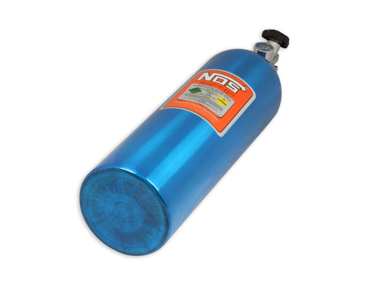 NOS® Nitrous Bottle & Mini Hi-Flo Valve - 10 Second Racing