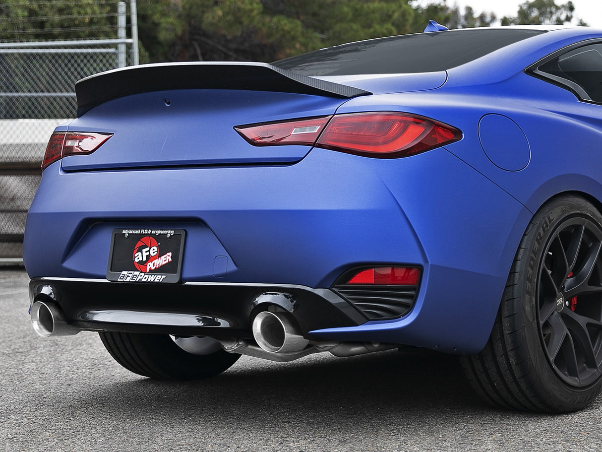 Takeda® (17-23) Infiniti Q60 2.5" 304SS Axle-Back System
