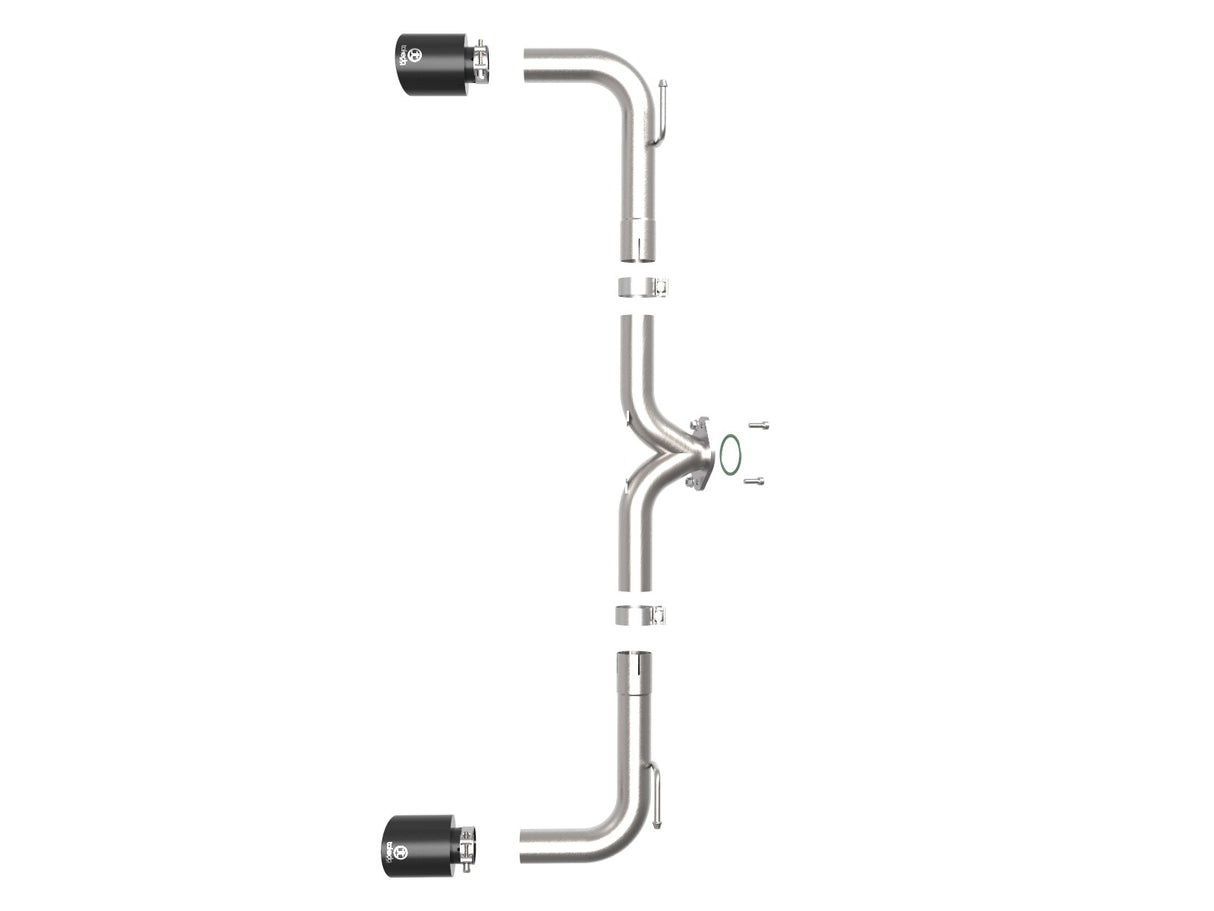 Takeda® (14-18) Mazda 3 Hatchback/Sedan 2.5" 304SS Axle-Back System