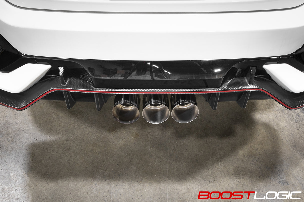 Boost Logic® (17-21) Civic Type-R Titanium Cat-Back Exhaust System