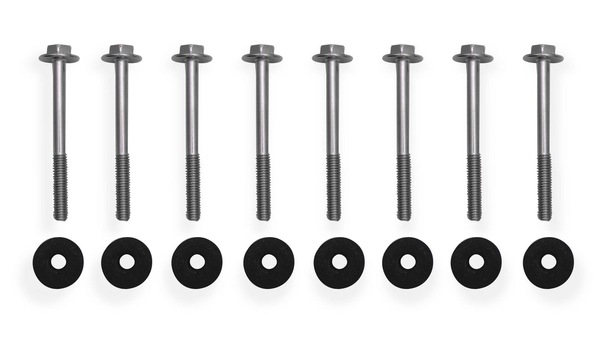 Holley® GM LSX Fabricated Aluminum Valve Covers with OE Coil Stands