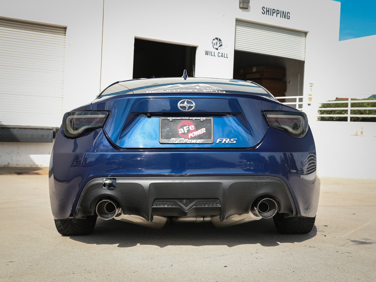 Takeda® (12-24) BRZ/FR-S/86 2.5" 304SS Cat-Back Exhaust System
