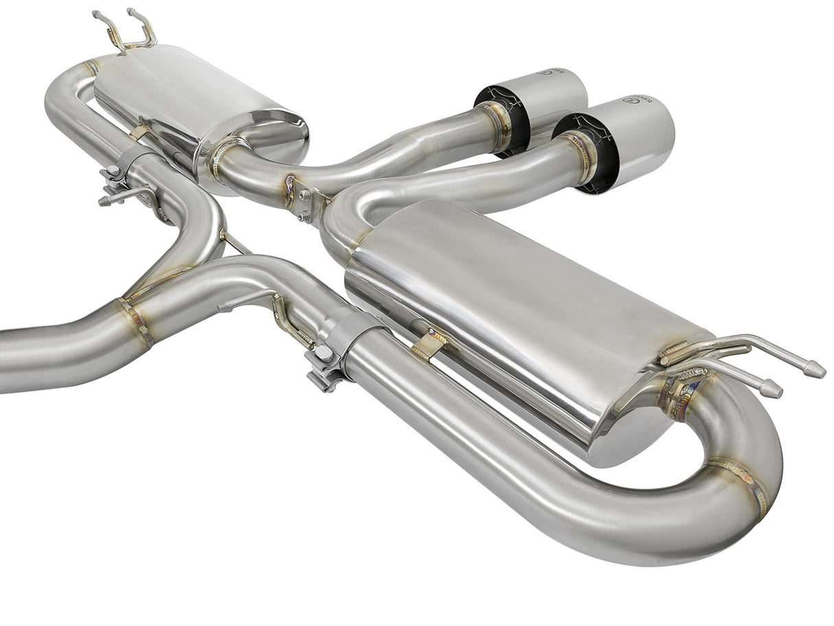 Takeda® (17-20) Civic Si Sedan 3" to 2-1/2" 304SS Cat-Back System
