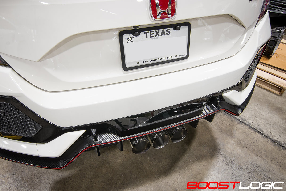 Boost Logic® (17-21) Civic Type-R Titanium Cat-Back Exhaust System